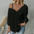 thumbnail image 4 of Women's Lightweight V-Neck Long Sleeve Loose Fit Cardigan for Spring and Summer Casual Wear, 4 of 7