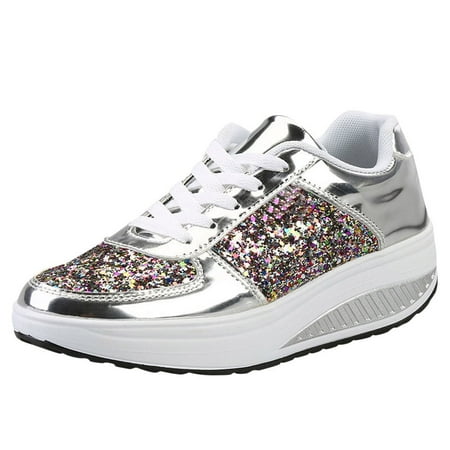 

Ladies Girls Women s Shoes Sport Sequins Wedges Shoes Shake Fashion Women s Women s Wedge Sneaker Sneaker Boots for Women Sneaker Socks for Women Sneaker Wedges for Women Sneaker Slippers for Wom