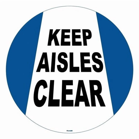 Stranco Anti-Slip Floor Sign,8in x 8in,Vinyl,PK2 FS-8-803