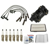 Ignition Coil Wires Platinum Spark Plugs & FIlters For Buick Lucerne 3.9L 09-11