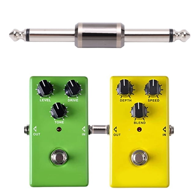 Guitar Effect Pedal Coupler, Stable Power Supply Space Saving Pedal Board Straight Connector for Musical Instrument for Sort Out