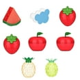 thumbnail image 6 of Set of 12 Creative Fruit Shape Candy Boxes Eye Catching Fruit Shape Boxes Delicate Candy Boxes for Birthday Parties, 6 of 8