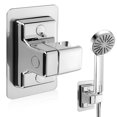 thumbnail image 4 of Matsuzay Soporte de ducha Universal para montaje en pared, fácil instalación, ángulo ajustable, Base adhesiva súper potente, estable Accesorios de baño, 4 of 6