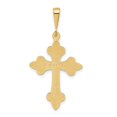 thumbnail image 3 of 14k Fleur de Lis Cross Pendant C2712, 3 of 3