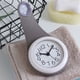 thumbnail image 5 of Reloj de baño sencillo, cocina, reloj de ventosa doméstico resistente al agua y silencioso, 5 of 6