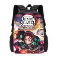 thumbnail image 1 of Demon Slayer Backpack For School Anime Bookbag Lightweight School Bags Satchel Back Packs, 1 of 2