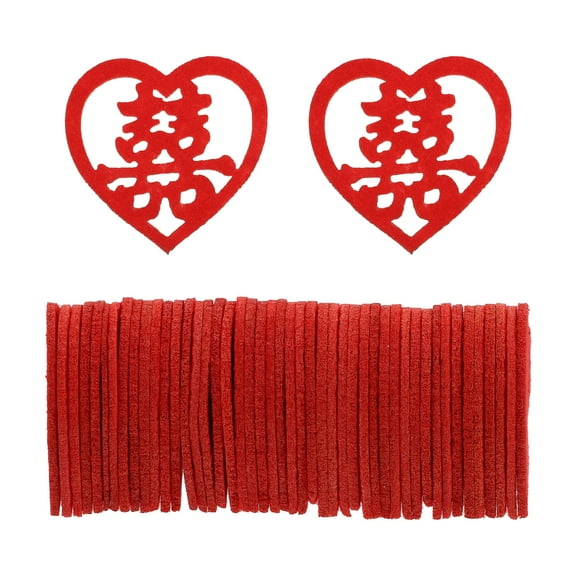 200pcs Chinese Traditional Wedding Decors Wedding New House Layout Props