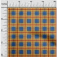 thumbnail image 1 of oneOone Organic Cotton Poplin Twill Fabric Madras Check Printed Craft Fabric BTY 42 Inch Wide, 1 of 4