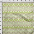 thumbnail image 3 of oneOone Viscose Chiffon Fabric Chevron Ikat Print Fabric By Yard 42 Inch Wide, 3 of 4