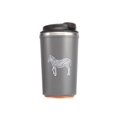 thumbnail image 1 of Taza de viaje de acero inoxidable, vaso antiderrames, tapa a prueba de fugas, doble pared, sin BPA (gris), 1 of 5