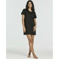 thumbnail image 6 of 3 Pack: Women's Cotton Short Sleeve Nightgowns Sleepshirt Nightshirt (Available In Plus Size), 6 of 6