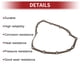 thumbnail image 5 of Empaque de cárter de aceite para automóvil, empaque de cárter de aceite de transmisión, sello de cárter de aceite No. 313973JX0A para Nissan Sentra 2013-2019, para Nissan Versa 2012-2019, 5 of 7