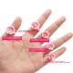 thumbnail image 3 of Paquete de 100 vasos de plástico para bordar en color rosa, bandeja de pegamento para pestañas postizas, anillo de emulsión de color, anillo de color, taza de anillo de color, 3 of 5