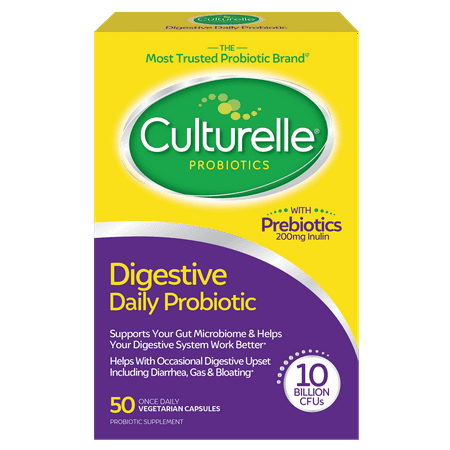 Culturelle Digestive Health Daily Probiotic 50 (Best Probiotic Supplement For Kids)