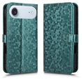 thumbnail image 2 of Polka Dot Wallet Case iPhone Air Card Slots, Wrist Strap & Stand Green, 2 of 6