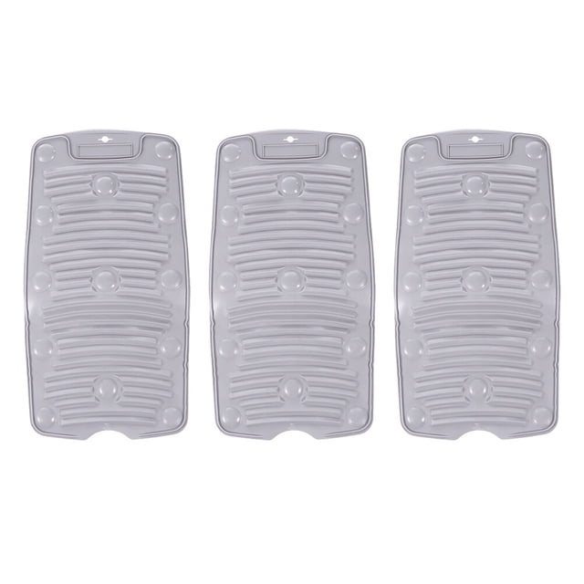 IFANLANDOR 3Pcs Multi-Function Washboards Blue Foldable Washing Board with Non-Slip Suction Cups for Home Laundry