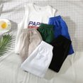 thumbnail image 5 of Pantalones cortos de tabla para hombre, pantalones cortos holgados de moda, pantalones cortos casuales deportivos sólidos, primavera verano 2022, nuevos, 5 of 5
