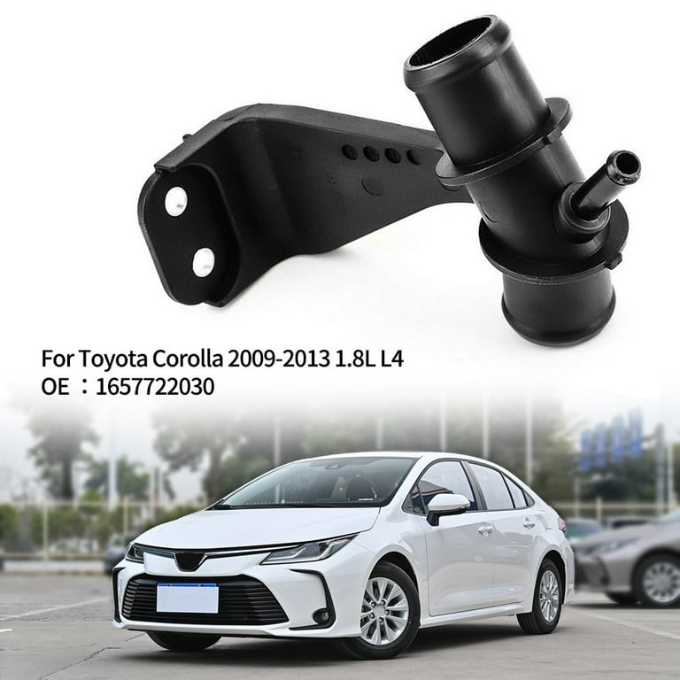 Car Engine Radiator Water Outlet Coolant Pipe Fit Compatible With Corolla  1.8l L4 2009-2013 16577-22030
