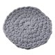 thumbnail image 5 of Cojín redondo de punto para asiento, cojín para silla, cojín de lectura, alfombrilla para sentarse versátil, 50x50cm, para dormitorios, exteriores, Gris, 5 of 8