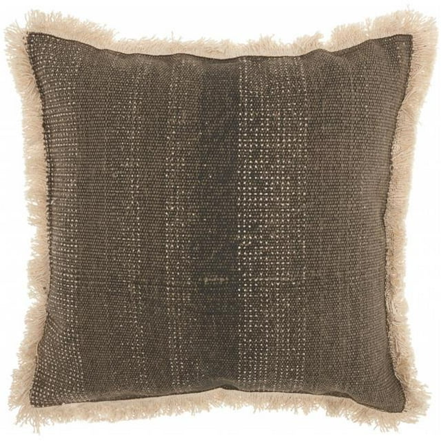 HomeRoots 385967 Texturé Coton Accent Coussin