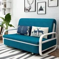 thumbnail image 4 of Tres asientos multifuncionales de lujo barato Convertible extraíble portátil espuma viscoelástica muebles de sala de estar cómodo sofá cama plegable, 4 of 4