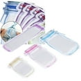 thumbnail image 4 of Portable Snack Packaging Bag, Reusable Portable Reusable Food Storage Bags PE Composite Material Multiple Sizes Zipper Design  For Travelling For Home, 4 of 8