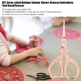 thumbnail image 3 of Scissor, European Retro  Stitch Sewing Scissors For Everyday Use Dressmaker Needlework Crafting Fabric, 3 of 8