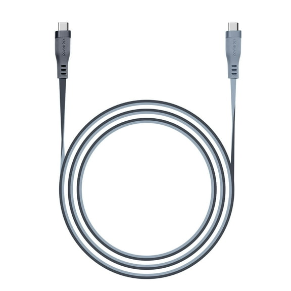 Liquipel Powertek Two Tone USB-C to USB-C - Blue