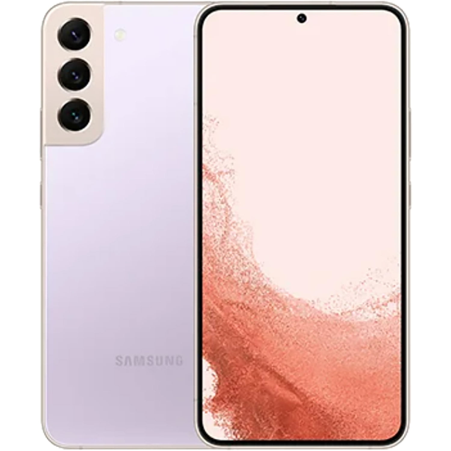 Samsung Galaxy S22 Online Exclusive Dual-SIM 256GB ROM + 8GB RAM (Only GSM | No CDMA) Factory Unlocked 5G Smartphone (Violet) - International Version