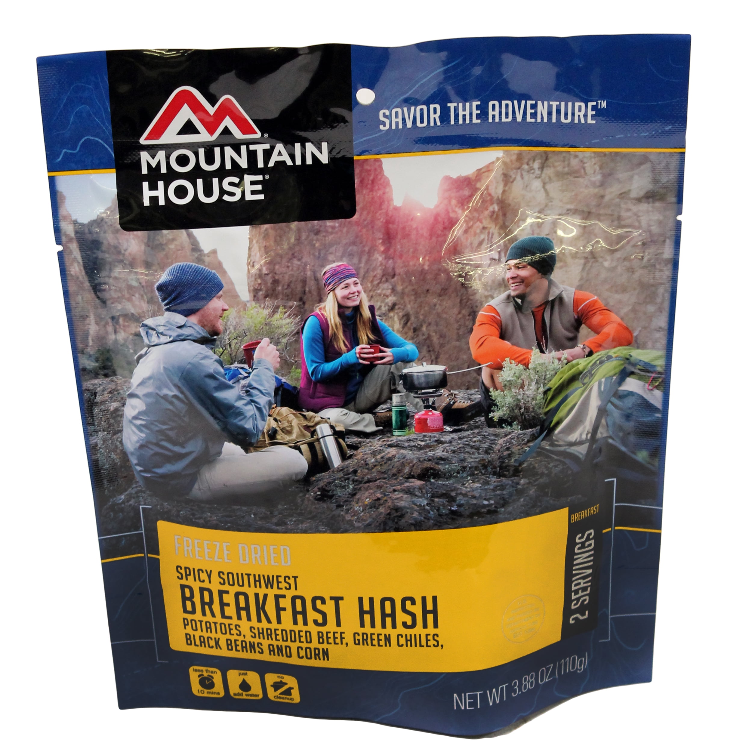Mountain House FreezeDried Spicy Southwest Breakfast Hash 2 Servings