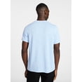 thumbnail image 3 of George Men's & Big Men's Relaxed Fit Knit Cloth Henley Shirt with Short Sleeves, Sizes XS-5XL, 3 of 5