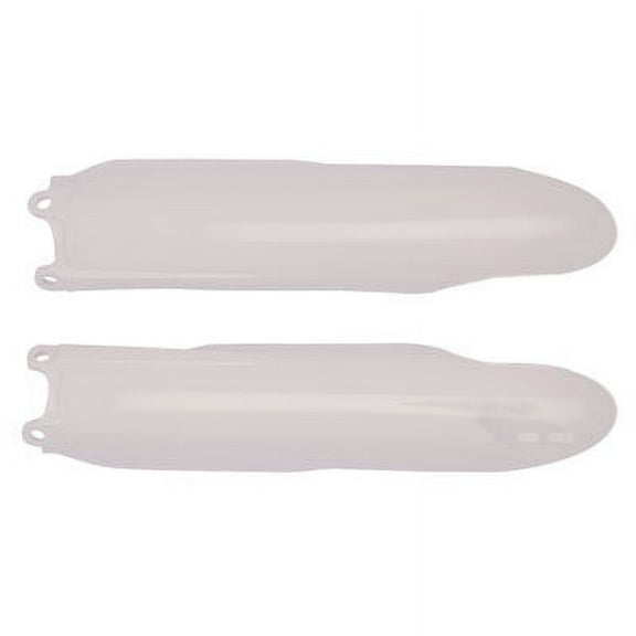 Acerbis Lower Fork Cover Set White for Yamaha YZ250 2008-2014
