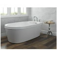 thumbnail image 3 of Delta T2732 Woodhurst Deck Mounted Roman Tub Filler - Black, 3 of 7