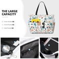 thumbnail image 3 of Easygdp Eiffel Tower Bolsa de Viaje de Playa de Gran Capacidad, Bolsa Tote Perfecta para la Playa, Escapadas de Fin de Semana y Viajes, 3 of 7
