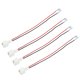 thumbnail image 1 of 4uds Coche Altavoz Conector Cable Arnés Adaptadores, 1 of 1