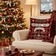 thumbnail image 1 of Herunwer Happy Winter Throw Pillow Covers Merry Cotton Pillowcase Personalized Cushion Cover Room Bedroom Sofa Decoration, 1 of 6