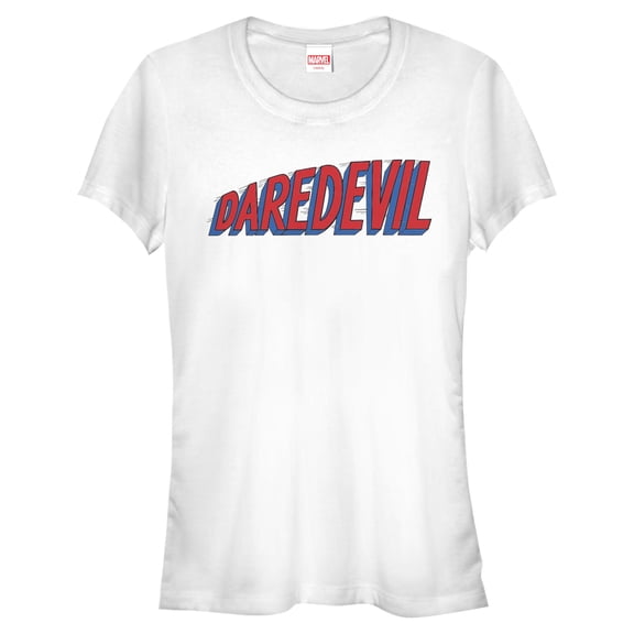 Juniors Marvel: Daredevil Comic Logo T Shirt