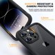 thumbnail image 4 of Funda Diaclara diseñada para iPhone 14 Pro de 6.1 pulgadas, [actualizada en 2023], resistente y de cuerpo completo con protector de pantalla táctil antirrayas integrado + protector de lente de cámara, 4 of 8