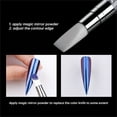 Silicone Nail Acrylic Pen Brushes Set Rhinestone Nail Polish Carving