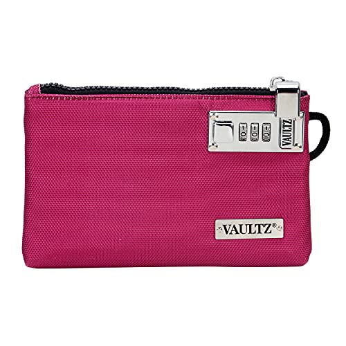 Vaultz Money Bag with Lock 5 x 7 Inch, Men & Women's Locking