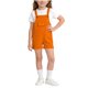thumbnail image 2 of Odeerbi Niños Niñas Verano Bib En General Pantalones Cortos Casual Cómodo Lindo Romper Con Bolsillo, 2 of 7