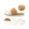 thumbnail image 4 of PULLIMORE Cute Animal Slippers for Women and Men Soft Fluffy Warm Non-Slip Couple Style Shoes Anti-Skid House Shoes（Yellow,38/39）, 4 of 10