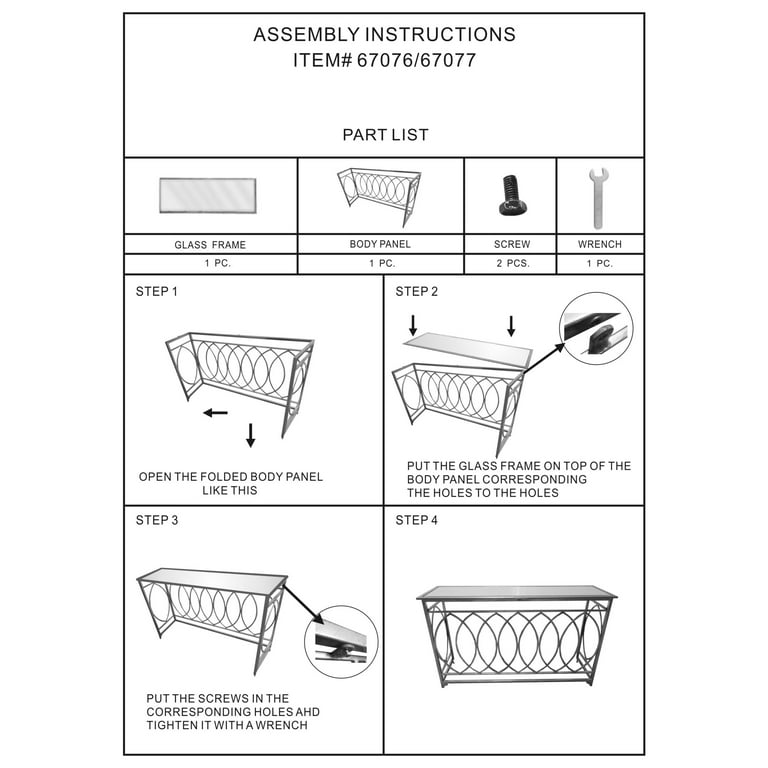 ディスプレイテーブル　DEMODE DecMode Gold Metal Branch Floral Console Table with Glass