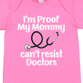 thumbnail image 4 of Inktastic Proof Mommy Cant Resist Doctor Dad Boys or Girls Baby Bodysuit, 4 of 5