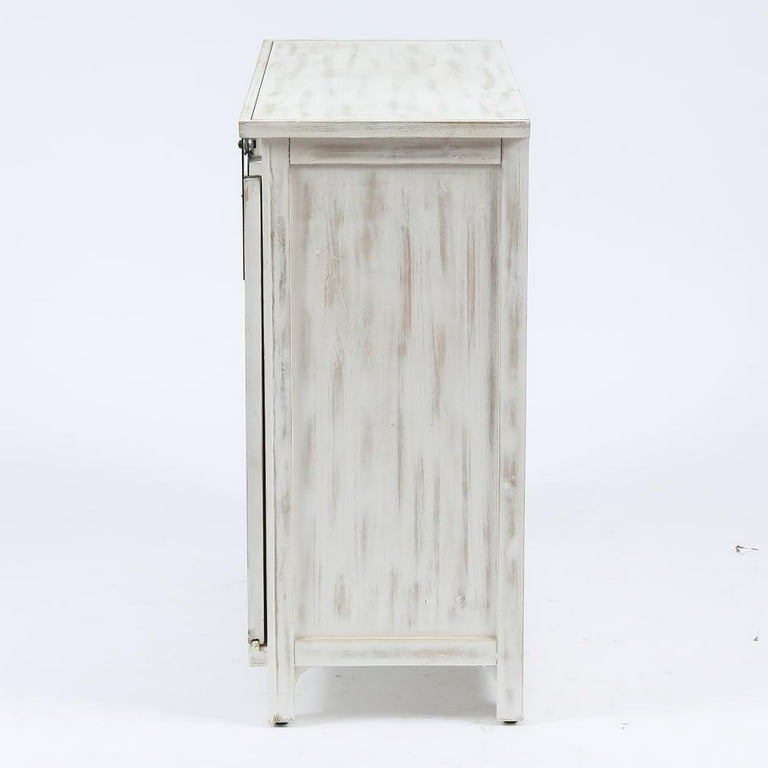 Luxen home whif784 wood farmhouse white storage cabinet deals