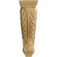 thumbnail image 2 of Ekena Millwork 6 1/2"W x 8"D x 22"H Small Jumbo Acanthus Wood Corbel, Maple, 2 of 4