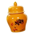 thumbnail image 4 of GROWTH TANK Ceramic Tea Canister Storage Pots Can Storage Box Flowerpot Porcelain Ginger Jar Leaning Trees, 4 of 9