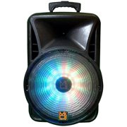Pair of MR DJ DJ15BAT+ 15 Portable Bluetooth Speaker