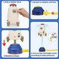 thumbnail image 6 of Sprinkler for Kids | Kids Sprinkler Outdoor Water Toys for Yard | Outdoor Water Play Rocket Launcher Toys for Toddlers 1-3 | Summer Backyard | Rocket Launcher for Kids 3 4 5 6 7 8 9 10 11 12, 6 of 10