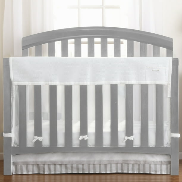 BreathableBaby® Railguard™ Crib Rail Cover White